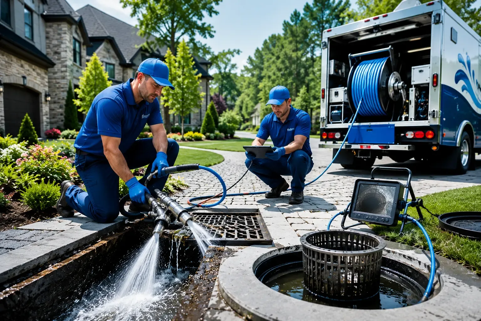 Local outdoor drain cleaning professionals in Leland, MS