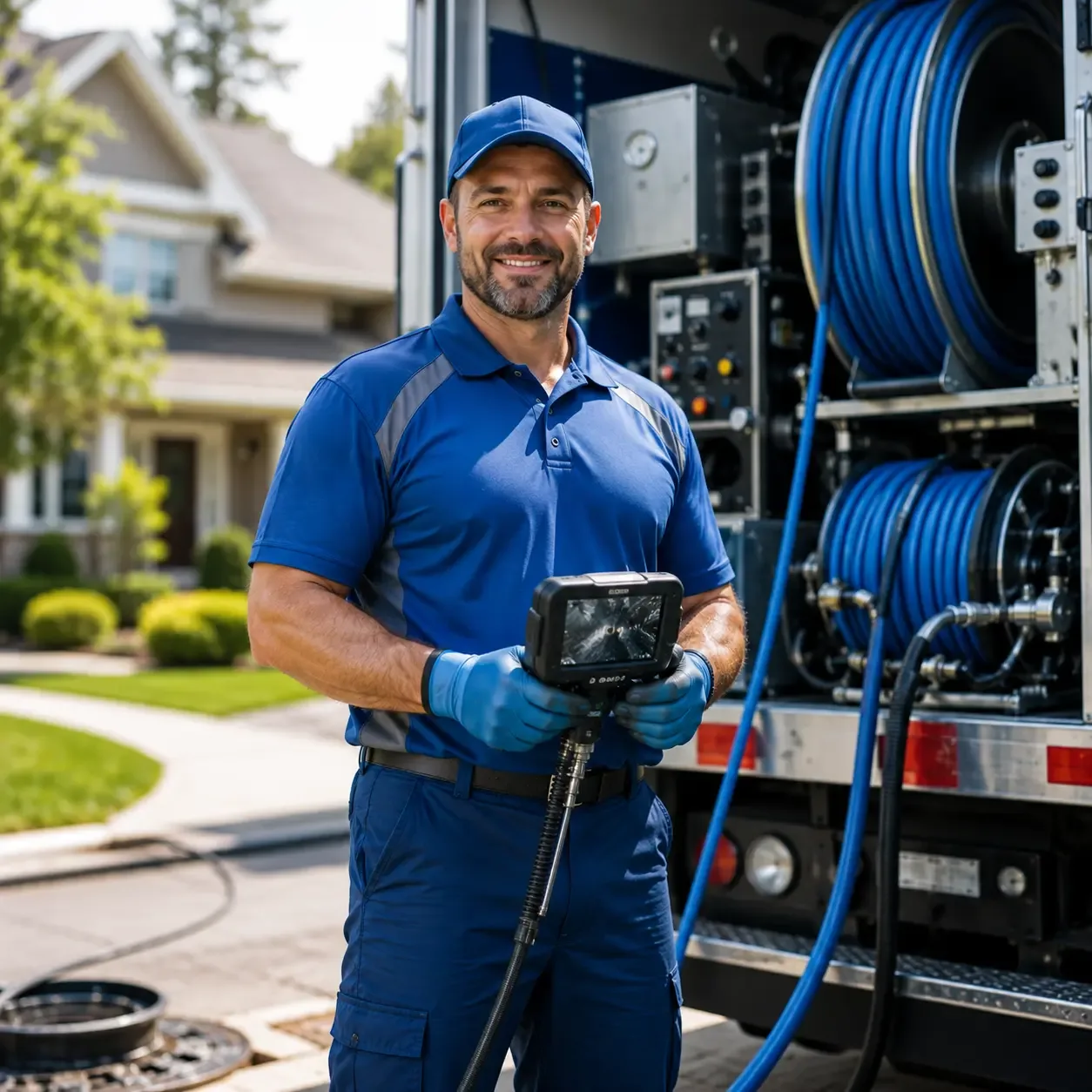 Local outdoor drain cleaning specialists in Leland, MS